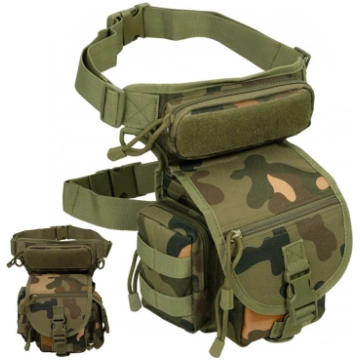 Taktiskā kājas soma / jostas soma, militāra, ūdens