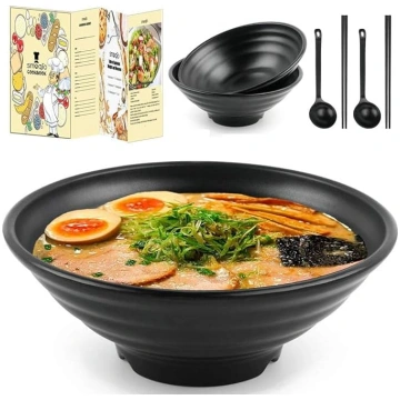 SMOQIO 2 komplekti Ramen bļoda, zupas bļoda, trauk