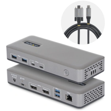 Startech - docking station - USB-C 3.2 Gen 2 - 2 x
