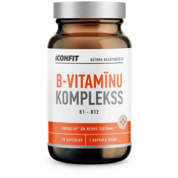 ICONFIT B - Vitamīnu komplekss (90 Kapsulas) MSM N