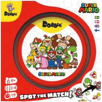 Asmodee - Dobble Super Mario - izmērs ONE SIZE