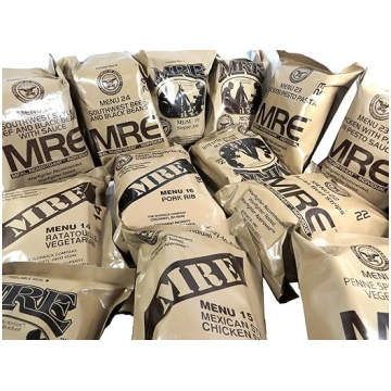 MRE (ASV gatavās maltītes), armijas devas EPA, daž
