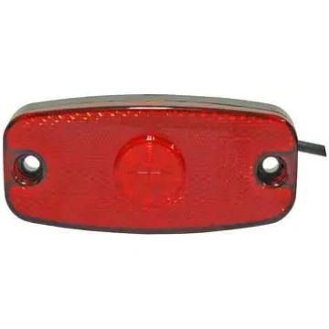 Gabarīta gaisma LED, sarkana 12V