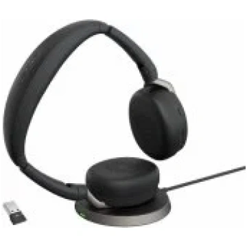 Jabra Evolve2 65 Flex UC A WLC Black austiņas 2669