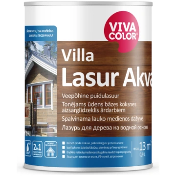 Koksnes impregnants Vivacolor Villa Lasur Akva, 0.