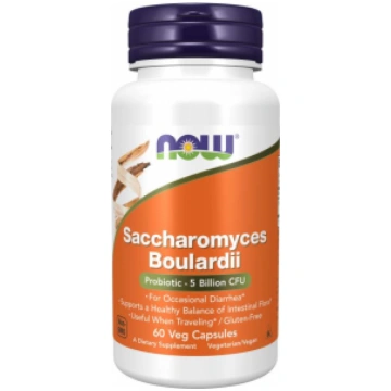 Saccharomyces Boulardii Now Foods 60 vcaps