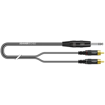 Patch cable, balanced SC-Onyx, 1 x 0,25 mm² | jack