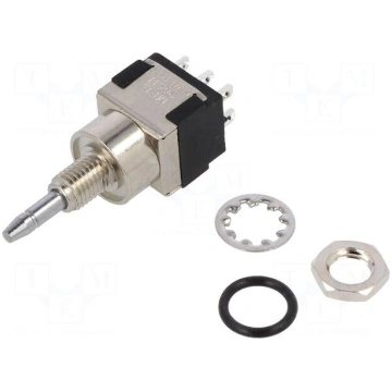Switch: push-button | Pos: 2 | DPDT | 6A/125VAC | 