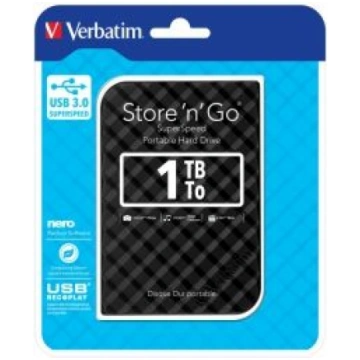 Verbatim Verbatim Store n Go 1TB Black