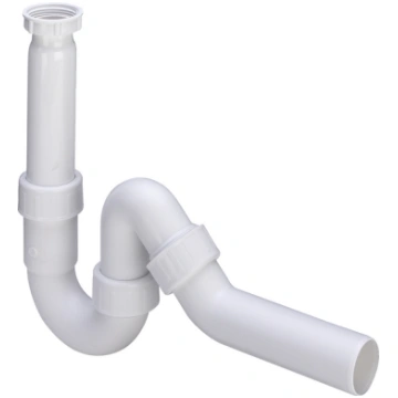 Virtuves izlietnes sifons, 1½ x 50 mm, plastmasa, 