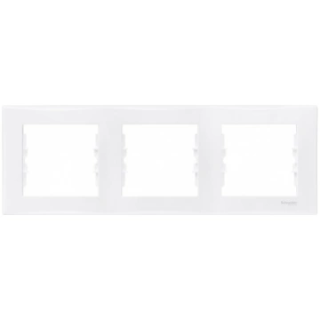 SDN5800521 Rāmis 3-vietīgs horizontāls balts Sedna