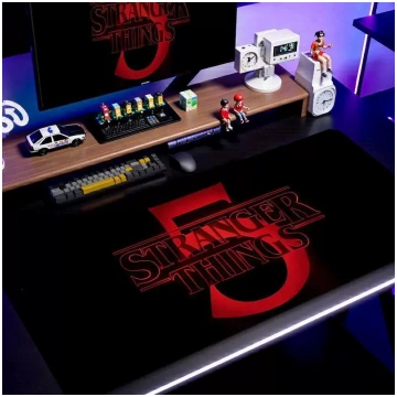 Stranger Things Leather Mouse Pad Small Oversized