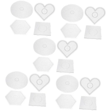 5 komplekti Pin Doudou Template Diy Beadboard Fuse