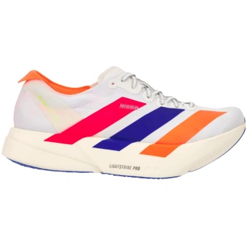 adidas Adizero Adios Pro 4 Apavi Balts Zils Oranžs