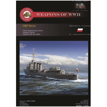 ORP Burza (1934-1939) And Laser Frames Model Hobby
