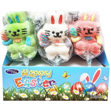 Maršmelou "Happy Easter" 12 gb. x 50 gr