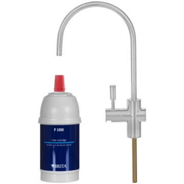 Brita mypure P1 zemizlietnes ūdens filtrs, zils, b