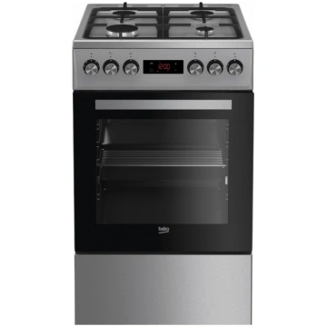 Fsm52330dx neto gāzes/elektriskā plīts BEKO