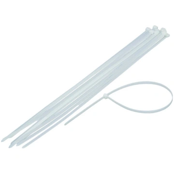 CABLE TIES 2.5X100MM 100PCS WHITE 2.5x100mm 100pcs