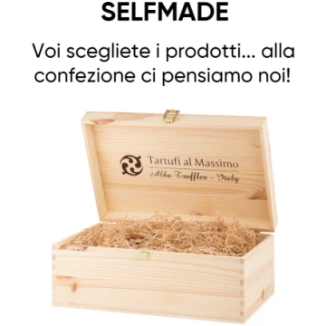 Wooden Gift Box - 5/7 Products Tartufi al Massimo