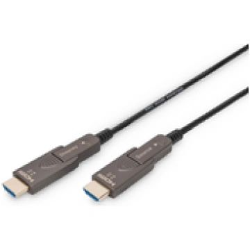 DIGITUS HDMI AOC Hybrid Glasfaserkabel 4K abnehmba