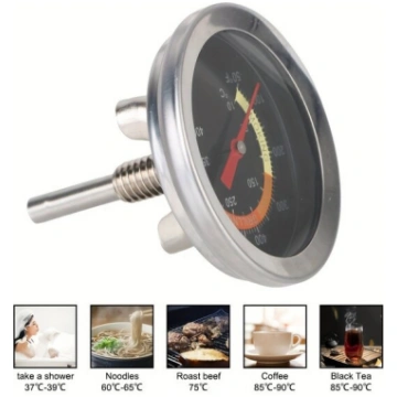 Gaļas termometrs, BBQ Smoker Termometrs, Cepeškrās
