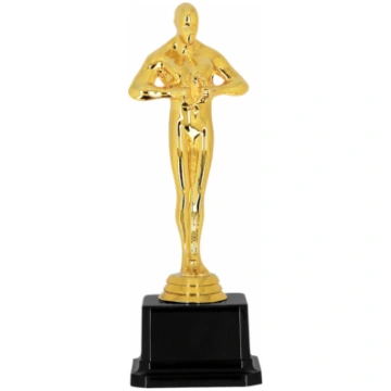 Lietots - Balvas statuete "Oskars" (21 cm) PartyIn
