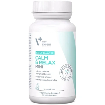 Vetexpert calm&relax mini 30 kapsulas DLZVEEPLU001