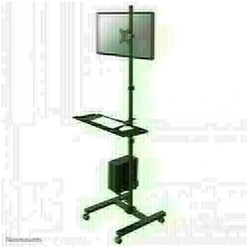 NEWSTAR MOBILE WORKPLACE FLOOR STAND (MONITOR, KEY