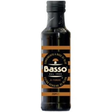 Olīveļļa Extra Virgin BASSO ar baravikām 250ml