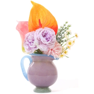 Grape Pastel Pitcher Vase Noon & Moon