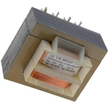 Transformer: mains; 2VA; 230VAC; 15V; 15V; 70mA; 7
