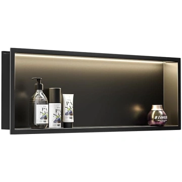 Nerūsējošā tērauda dušas niša 12 x 36 collas matēt