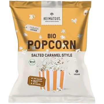 Heimatgut bioloģiskā popkorna sālīta karamele ANEB