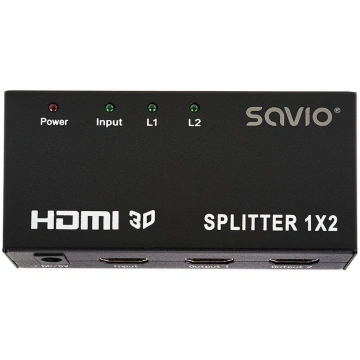 Savio CL-42 video splitter HDMI 2x HDMI