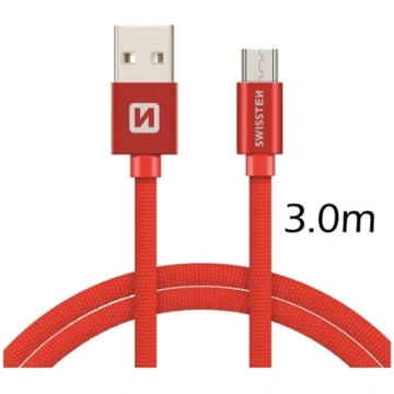Swissten Textile Quick Charge Universal Micro USB 