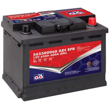 Auto akumulators AD 65Ah 600A EFB