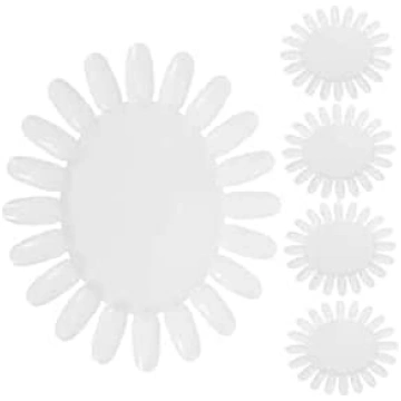 Nagelkunst Farbkarte Sonnenblumenform Nail Art Dis