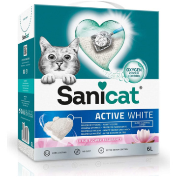 sanicat active white