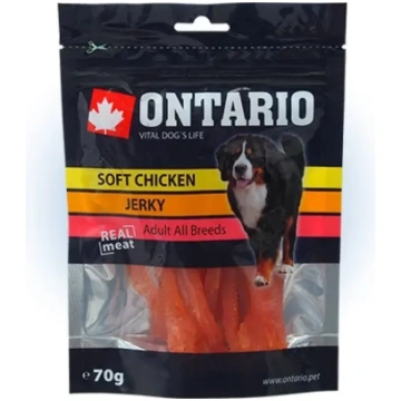 Ontario Dog treats: Soft Chicken Jerky, 70 g 10085