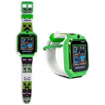 Kids Rokas Pulkstenis Minecraft Elektronisks Lcd B