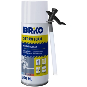 Vasaras blīvēšanas puta Briko Straw 300, 300 ml