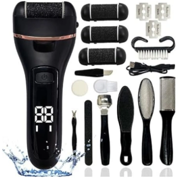 Elektriskā pēdu vīlīte Callus Remover uzlādējams ū