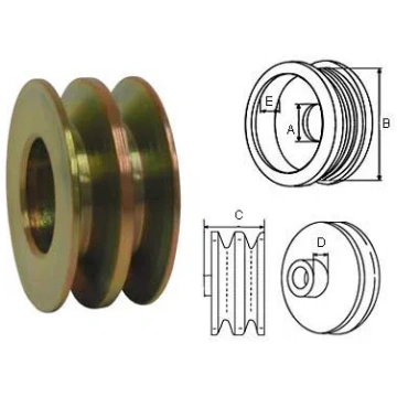 Siksnas skriemelis 17/75MM 2X13 Siksnas skriemeļi