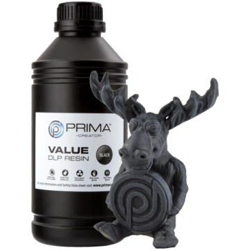 PrimaCreator Value UV / DLP sveķi, 1000 ml, melni 