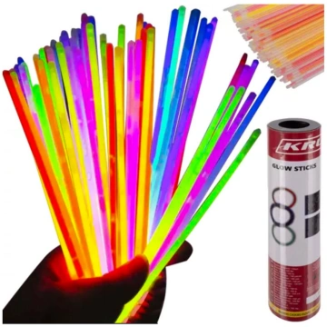 Cвeтящиecя пaлoчки Glow Sticks 100 pcs