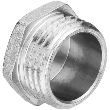M korķis ar ārējo vītni (KAV), D3/8"", hromēts mis