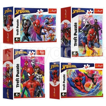 TREFL SPIDER-MAN Puzle Mini Zirnekļcilvēks, 54 gab