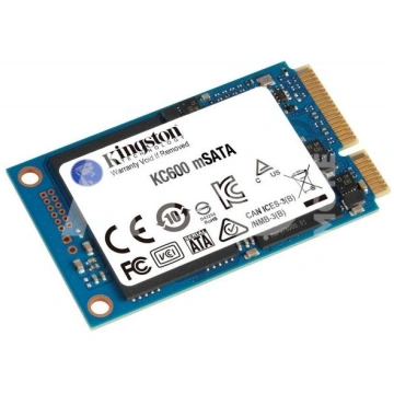 Kingston KC600 256 GB, SSD interface mSATA, Write 