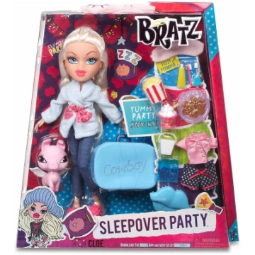BRATZ Lelle ar aksesuāriem SLEEPOVER PARTY - CLOE 